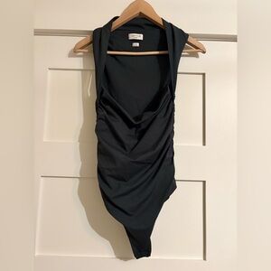 Aritzia Contour Dark Green Top